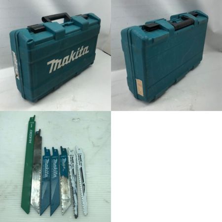  MAKITA マキタ 切断工具 レシプロソー 充電器・充電池2個・ケース付 コードレス式 JR184D ブルー