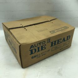 ◇◇ REX レッキス 工具関連用品 ダイヘッド 程度A 本体のみ AUTOⅢ DIE HEAD レッド Aランク