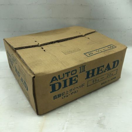  REX レッキス 工具関連用品 ダイヘッド 程度A 本体のみ AUTOⅢ DIE HEAD レッド