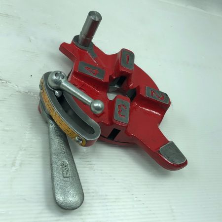  REX レッキス 工具関連用品 ダイヘッド MANUAL DIE HEAD レッド