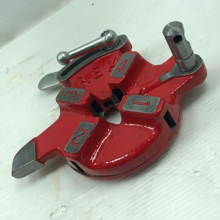  REX レッキス 工具関連用品 ダイヘッド MANUAL DIE HEAD レッド