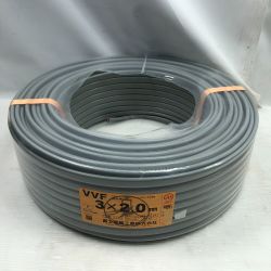 ◇◇ 富士電線工業 工具 電材 VVFケーブル 3芯 2.0mm×100m 未使用品 Sランク