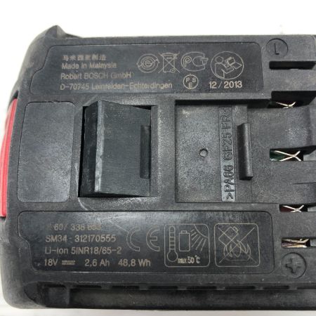  BOSCH ボッシュ 研磨工具 ディスクグラインダー 充電器・充電池2個 GWS18V-LI ネイビー