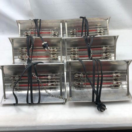  Panasonic パナソニック 工具関連用品 コルツヒーター 本体のみ 200v ６個セット NK-RH22CE シルバー