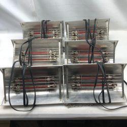 ◇◇ Panasonic パナソニック 工具関連用品 コルツヒーター 本体のみ 200v ６個セット NK-RH22CE シルバー Cランク