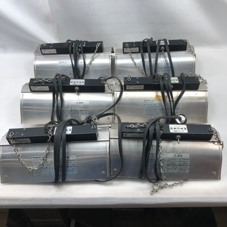  Panasonic パナソニック 工具関連用品 コルツヒーター 本体のみ 200v ６個セット NK-RH22CE シルバー