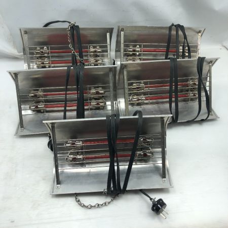  Panasonic パナソニック 工具関連用品 コルツヒーター 本体のみ 200v ５個セット NK-RH22CE シルバー