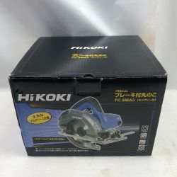 ◇◇ HiKOKI ハイコーキ 切断工具 丸のこ チップソー付 コード式 FC6MA3 ブルー Aランク