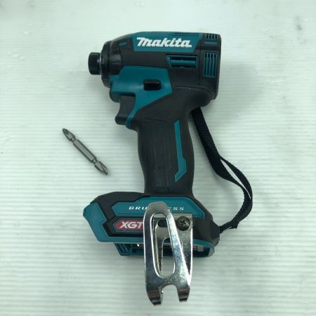  MAKITA マキタ 締め付け工具 インパクトドライバ 充電器・充電池2個・ケース付 コードレス式 40v TD002GRDX ブルー