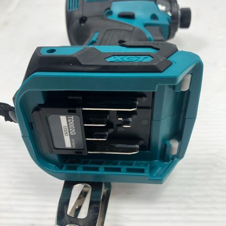  MAKITA マキタ 締め付け工具 インパクトドライバ 充電器・充電池2個・ケース付 コードレス式 40v TD002GRDX ブルー