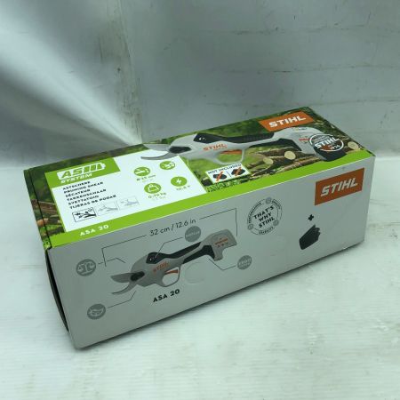  STIHL 電動工具 バッテリー剪定ばさみ 未使用品(S) 本体のみ ASA20.0 オレンジ