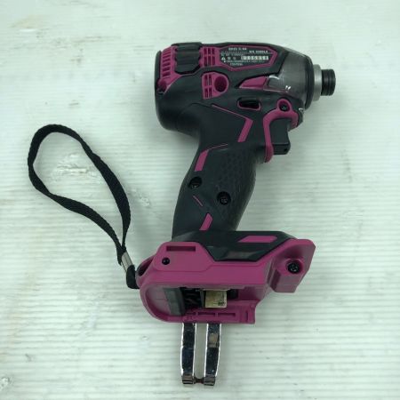  HITACHI 日立 締め付け工具 インパクトドライバ  充電器・充電池2個・ケース付 WH18DDL2 ショッキングピンク