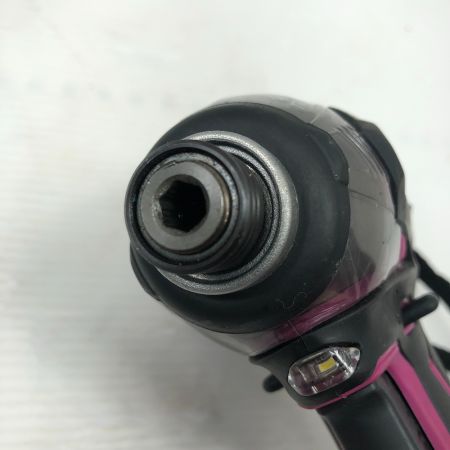  HITACHI 日立 締め付け工具 インパクトドライバ  充電器・充電池2個・ケース付 WH18DDL2 ショッキングピンク