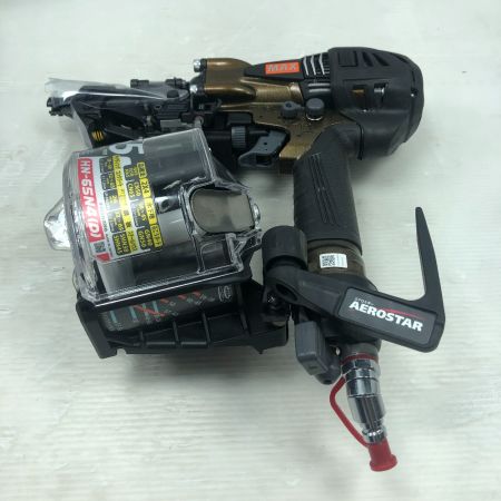 MAX マックス 工具 エアツール スーパーネイラ 未使用品(S) ケース付 HN-65N4(D) オリーブ