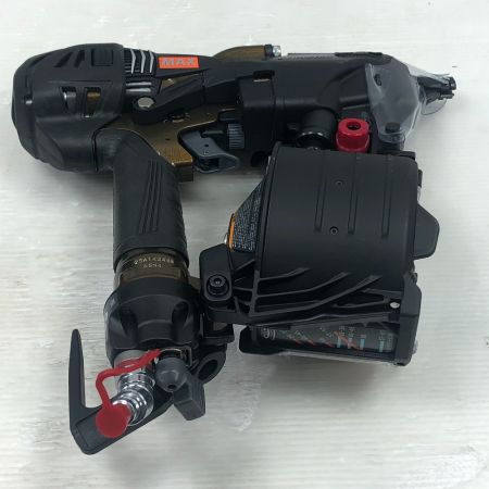  MAX マックス 工具 エアツール スーパーネイラ 未使用品(S) ケース付 HN-65N4(D) オリーブ