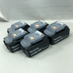 ◇◇ MAKITA マキタ 工具関連用品 バッテリー 未使用品(S) ５個セット 未使用品(S) 本体のみ BL1860B ブラック Sランク