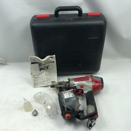  MAX マックス 工具 エアツール コイルネイラ CN550S レッド