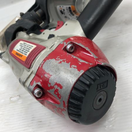  MAX マックス 工具 エアツール コイルネイラ CN550S レッド