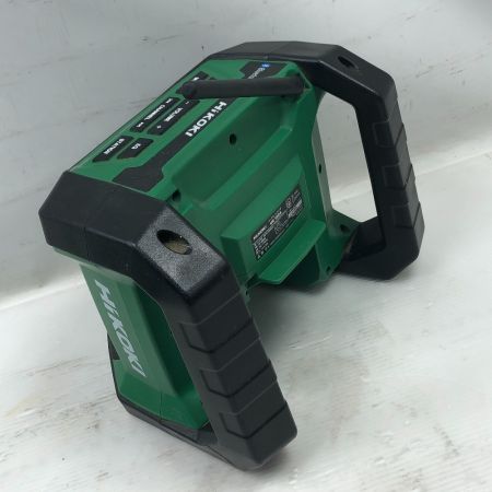  HiKOKI ハイコーキ 工具関連用品 バッテリー式ラジオ コードレス式 UR18DA グリーン