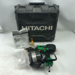 ◇◇ HITACHI 日立 工具 エアツール エア釘打ち NV65HR グリーン Cランク