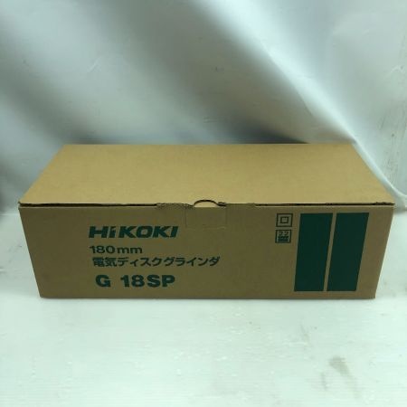  HiKOKI ハイコーキ 研磨工具 ディスクグラインダー 未使用品(S) 付属品完備 コード式 100v G18SP グリーン