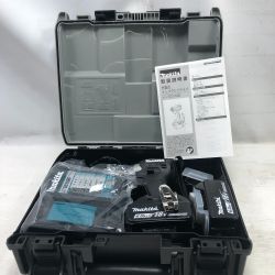 ◇◇ MAKITA マキタ 締め付け工具 インパクトドライバ 充電器・充電池2個・ケース付 TD173DRGXB ブラック Aランク