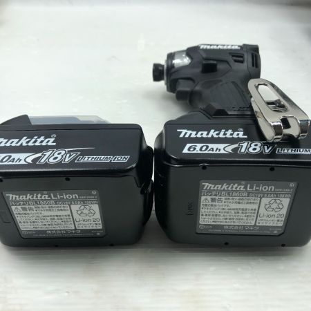 MAKITA マキタ 締め付け工具 インパクトドライバ 充電器・充電池2個・ケース付 TD173DRGXB ブラック