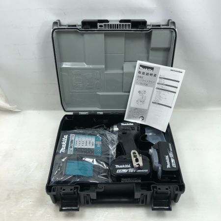  MAKITA マキタ 締め付け工具 インパクトドライバ  未使用品(S) 付属品完備 TD173DRGXB ブラック