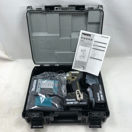  MAKITA マキタ 締め付け工具 インパクトドライバ 未使用品(S) 付属品完備 TD173DRGXO オリーブ