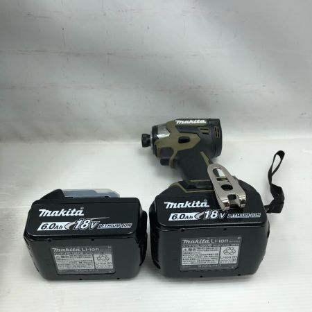  MAKITA マキタ 締め付け工具 インパクトドライバ 未使用品(S) 付属品完備 TD173DRGXO オリーブ