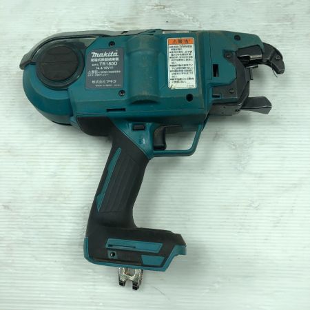  MAKITA マキタ 工具関連用品 充電式鉄筋結束機 充電器・充電池2個・ケース付 コードレス式 TR180D ブルー
