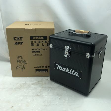  MAKITA マキタ 工具 レーザー機器 レーザー墨出し器 未使用品(S) ケース付 SK507GDN ブルー
