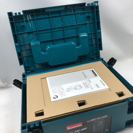  MAKITA マキタ 電動工具 充電式ウォールディテクタ 未使用品(S) 付属品完備 WD181DZK ブルー