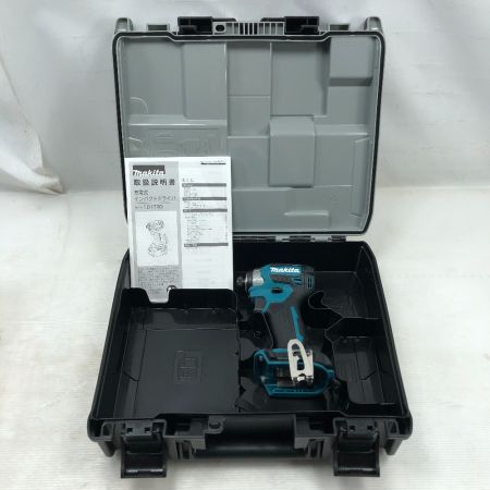  MAKITA マキタ 工具 インパクトドライバ 未使用品(S) ケース付 コードレス式 TD173D ブルー