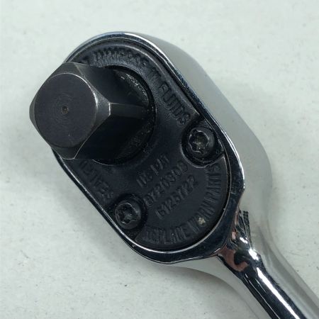  Snap-on スナップオン 工具 ハンドツール ラチェットハンドル 本体のみ FC72 シルバー