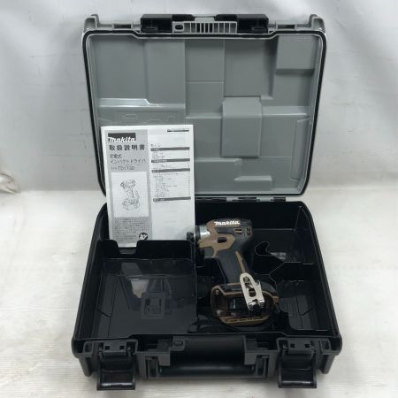  MAKITA マキタ 工具 インパクトドライバ 未使用品(S) ケース付 TD173D ブラウン