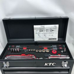 ◇◇ KTC ケーティーシー 工具 ハンドツール ツールセット 程度A 付属品完備 美品 SK36626XR グレー Aランク