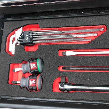  KTC ケーティーシー 工具 ハンドツール ツールセット 程度A 付属品完備 美品 SK36626XR グレー