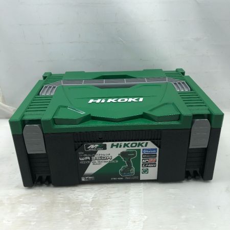  HiKOKI ハイコーキ 締め付け工具 インパクトレンチ 未使用品(S) 付属品完備 コードレス式 WR36DH グリーン