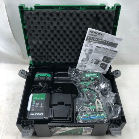  HiKOKI ハイコーキ 締め付け工具 インパクトレンチ 未使用品(S) 付属品完備 コードレス式 WR36DH グリーン