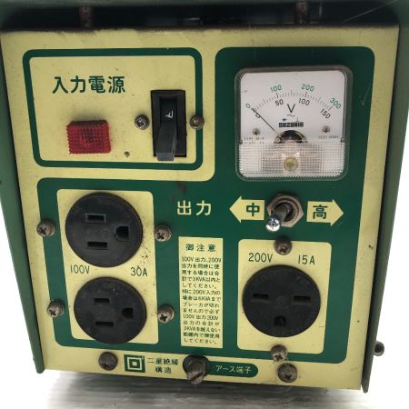  SUZUKID 変圧器 ダウントランス  STX-312A グリーン
