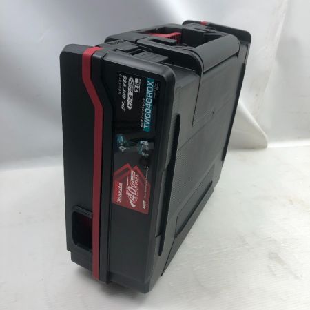  MAKITA マキタ 締め付け工具 インパクトレンチ 未使用品(S) 充電器・充電池2個・ケース付 コードレス式 40v TW004GRDX ブルー