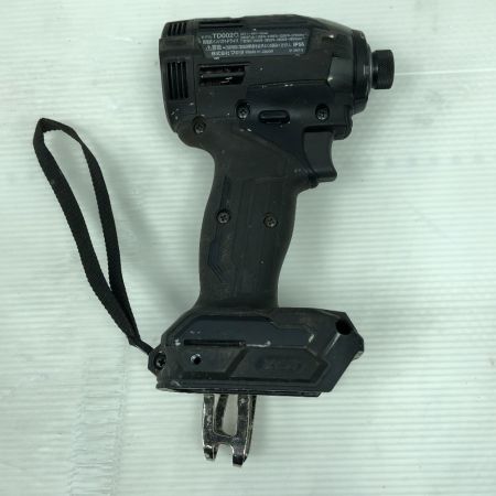  MAKITA マキタ 締め付け工具 インパクトドライバ TD002G ブラック