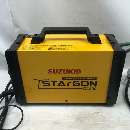  SUZUKID 工具 大型機械 溶接機 STG-200D イエロー