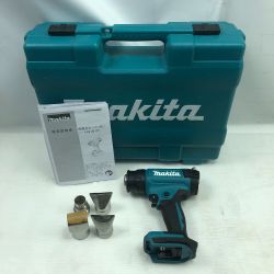◇◇ MAKITA マキタ 工具関連用品 ヒートガン ケース付 コードレス式 HG181DZK ブルー Cランク