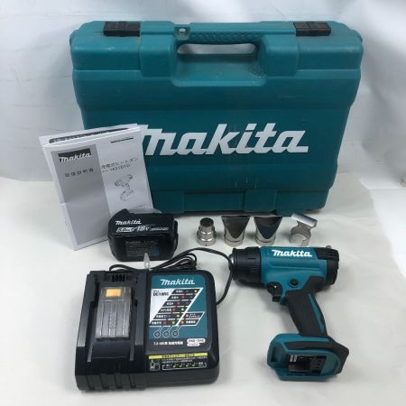  MAKITA マキタ 工具 ヒートガン 充電器・充電池1個・ケース付 HG181D ブルー