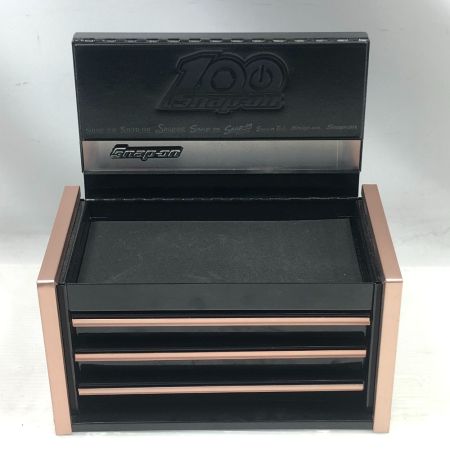 Snap-on スナップオン 工具関連用品 工具ケース 100周年マイクロトップチェスト ブラック