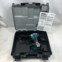 ◇◇ MAKITA マキタ 締め付け工具 インパクトドライバ 未使用品(S) 本体・ケース付 TD173D ブルー Sランク