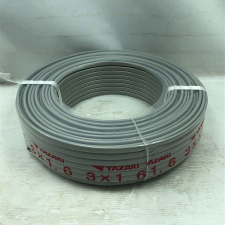  YAZAKI 工具 電材 VVFケーブル 未使用品(S) 3芯 1.6mm×100m
