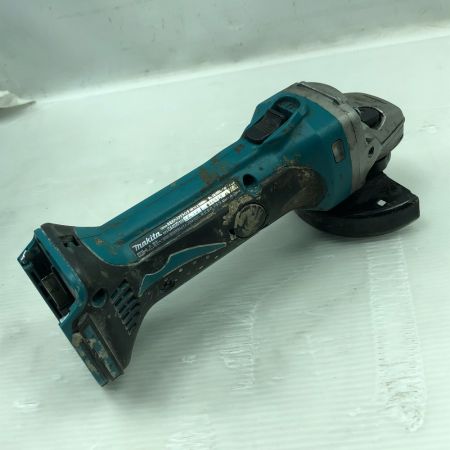  MAKITA マキタ 工具 ディスクグラインダー 充電器・充電池1個・ケース付 GA402D ブルー